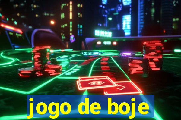jogo de boje